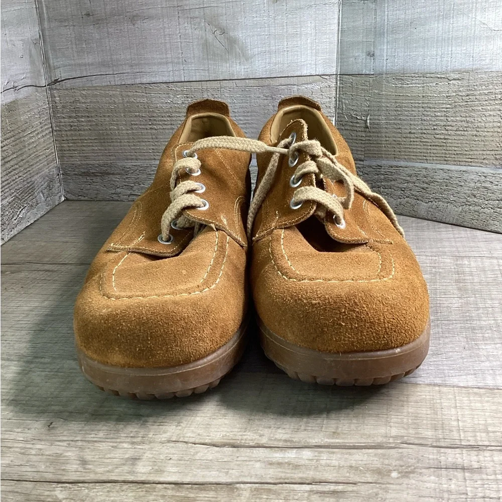Vintage‎ 1970's Grizzlies Brown Causal Chukka Style Shoes  Men's 8 Women's 9.5